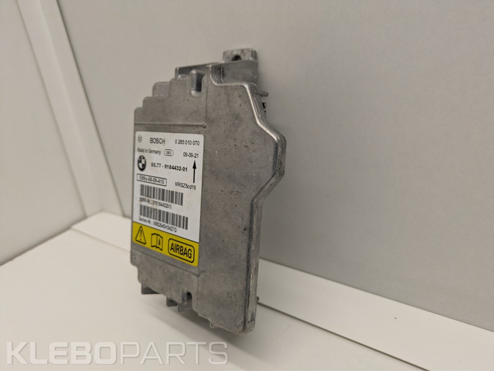 BMW 1 3 serija E81 E87 E90 E91 SRS valdymo modulis 9184432 / 65779184432 4 BMW 1 3 serija E81 E87 E90 E91 SRS valdymo modulis 9184432 / 65779184432 - Image 4