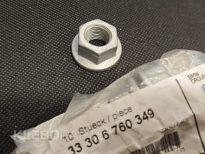 Genuine BMW RR Suspenssion Self-locking Collar Nut M14X1,5 33306760349 OEM