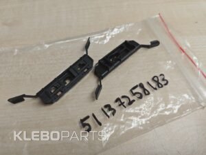 2X NEW BMW From 2011 Windsreen Drip Moulding Clip 51137258183 Genuine 7258183