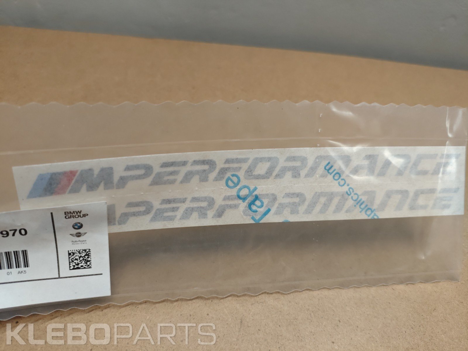GENUINE BMW F87 G30 G31 G32 M PERFORMANCE LOGO DECAL STICKERS SET 51142413970 3 GENUINE BMW F87 G30 G31 G32 M PERFORMANCE LOGO DECAL STICKERS SET 51142413970 - Image 3