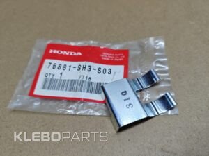 Honda Civic CRX CR-V Legend žibintų plovimo purkštuko fiksatorius 76881-SH3-S03