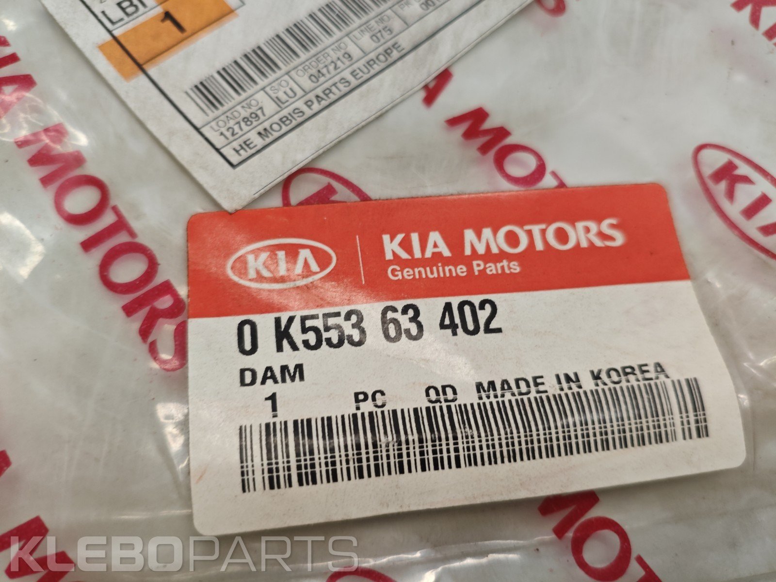 KIA Carnival Sedona 1999–2005 priekinio stiklo sandariklis 0K55363402 6 KIA Carnival Sedona 1999–2005 priekinio stiklo sandariklis 0K55363402 - Image 6