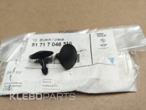 2X Genuine MINI BMW From 2001 Tail Lid Upper Clip 51717048316 7048316