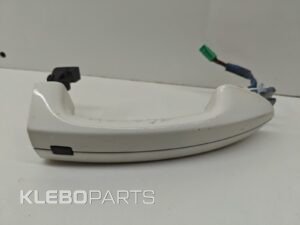 FORD FIESTA MK7.5 ST 180 KEY DOOR LOCK COVER HANDLE KEYLESS Frozen White