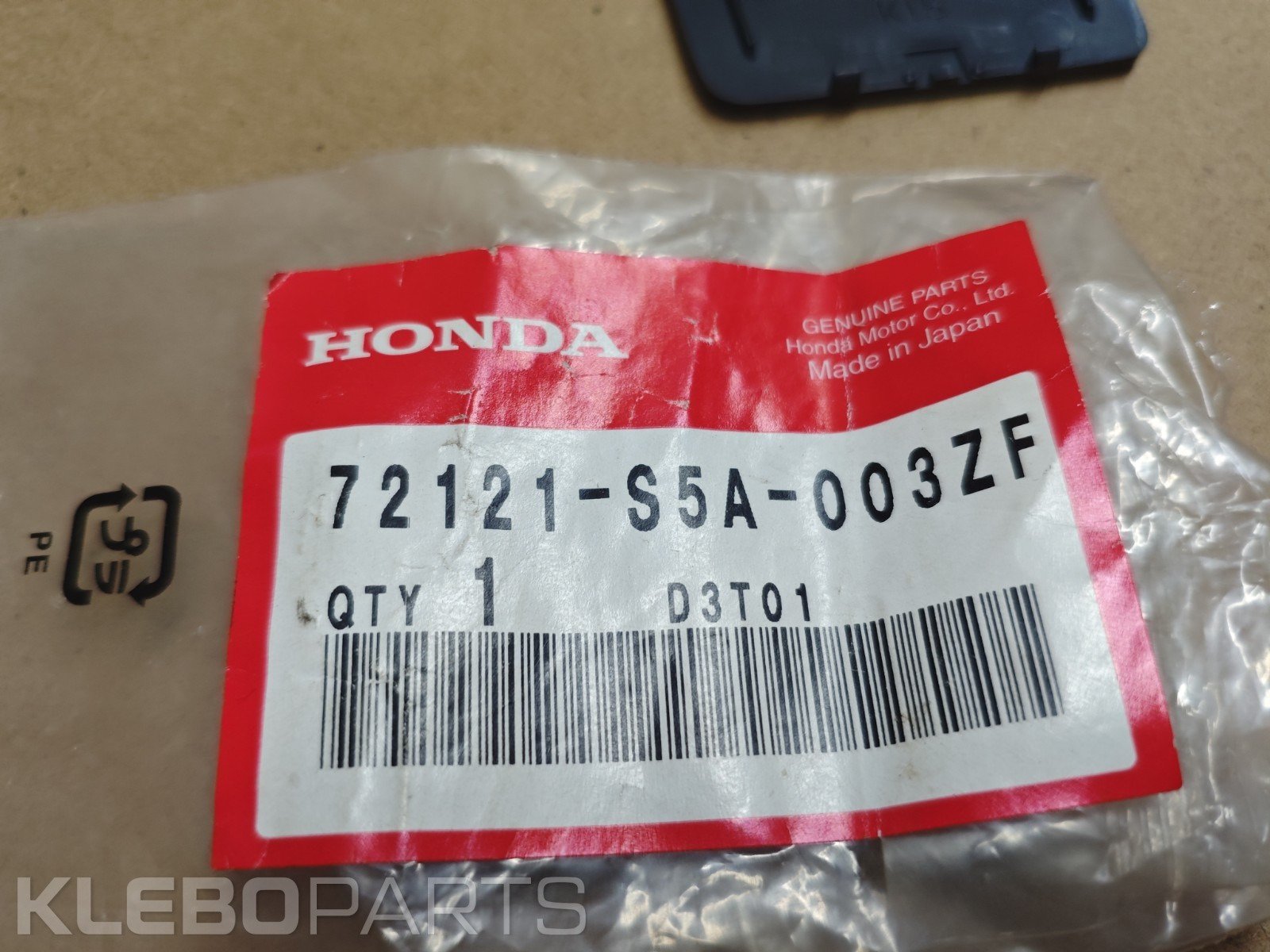 Honda Civic 5D Stream 2002–2003 priekinės durelių vidinės rankenos dangtelis 72121S5A003ZF 8 Honda Civic 5D Stream 2002–2003 priekinės durelių vidinės rankenos dangtelis 72121S5A003ZF - Image 8