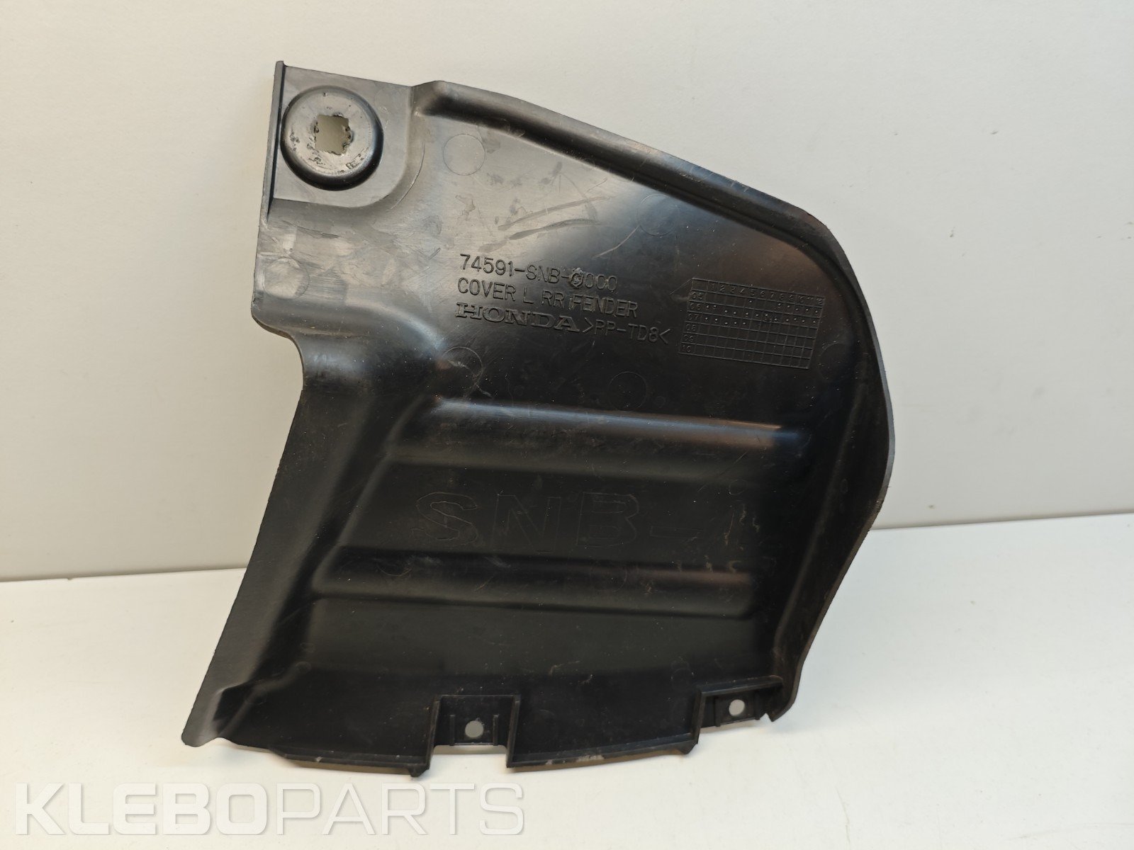 Honda Civic VIII FD 2006–2012 sedano galinis kairys sparno dangtelis 74591SNB000 3 Honda Civic VIII FD 2006–2012 sedano galinis kairys sparno dangtelis 74591SNB000 - Image 3