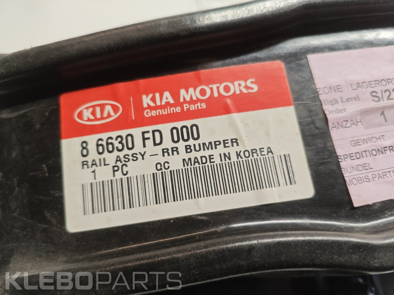 Kia Rio 2000–2005 galinio buferio sija 86630FD000 15 Kia Rio 2000–2005 galinio buferio sija 86630FD000 - Image 15
