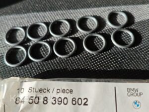 10X GENUINE MINI RR BMW AC SEAL O RING 11.1MM 64508390602 8390602