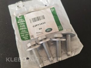 4X GENUINE JAGUAR F-TYPE F-PACE RADIATOR SUPPORT BOLT C2P11433