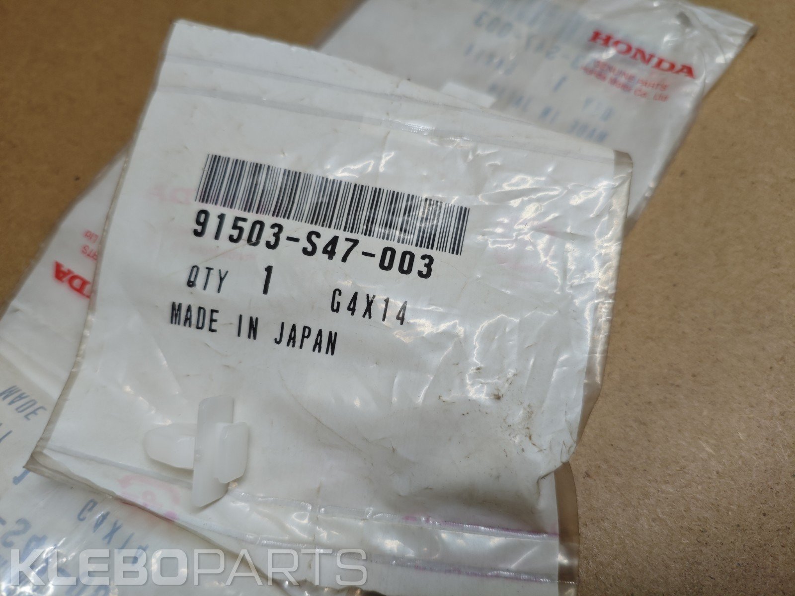 Honda CR-V 2002–2006 stogo moldingų tvirtinimo klipsas 91503-S47-003 1 Honda CR-V 2002–2006 stogo moldingų tvirtinimo klipsas 91503-S47-003