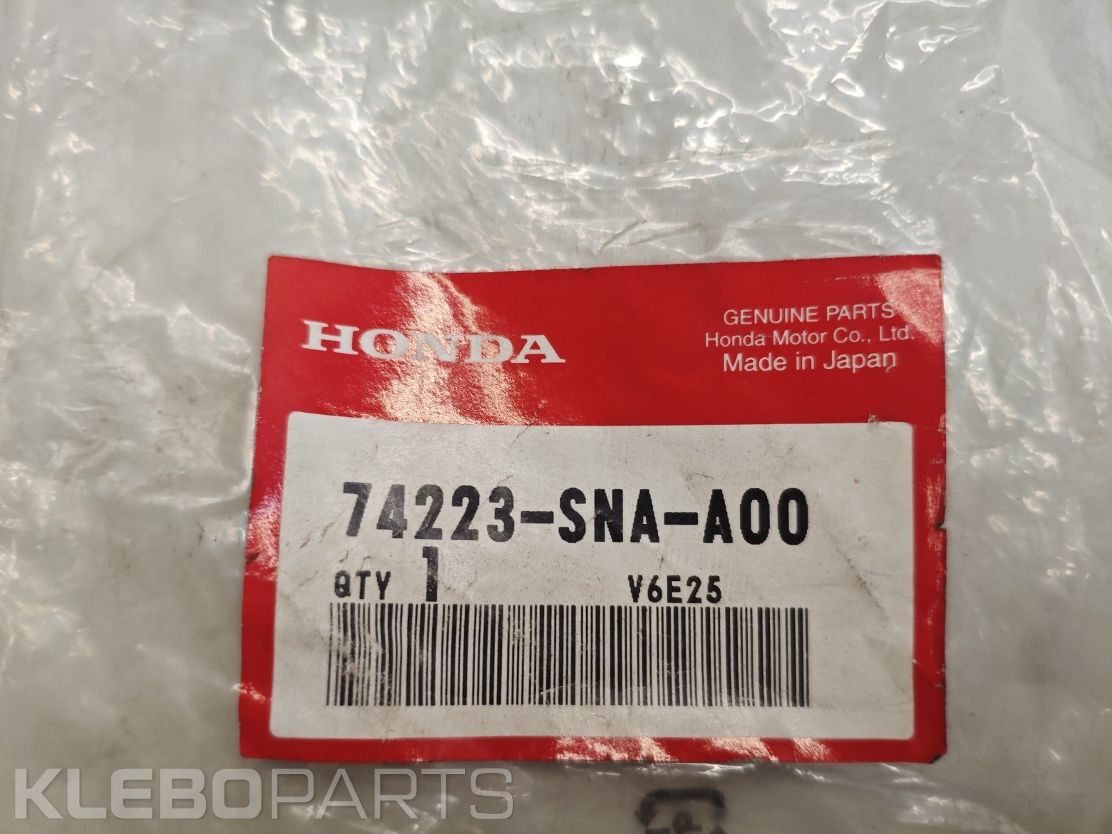 Honda Civic 2006–2011 kairės pusės viršutinė cowl gumos juosta 74223-SNA-A00 9 Honda Civic 2006–2011 kairės pusės viršutinė cowl gumos juosta 74223-SNA-A00 - Image 9