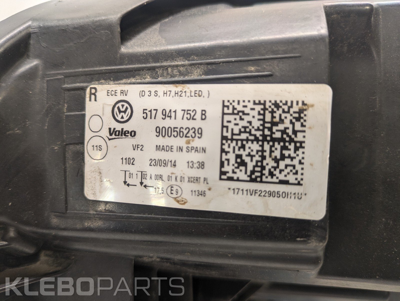 VW Golf Sportsvan 2014–2020 priekinis dešinys ksenoninis žibintas 517941752B 16 VW Golf Sportsvan 2014–2020 priekinis dešinys ksenoninis žibintas 517941752B - Image 16