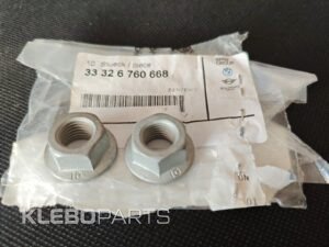 2X NEW BMW E81 E90 E60 X Z G F Series Self Locking Collar Nut Genuine 6760668