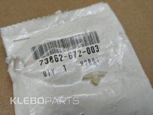 Honda durelių sandariklio klipsas 73862-672-003