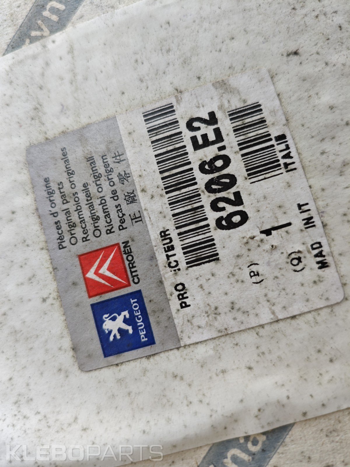Jumper Ducato Boxer 2002–2006 priekinis dešinys žibintas 6206E2 LHD 21 Jumper Ducato Boxer 2002–2006 priekinis dešinys žibintas 6206E2 LHD - Image 21