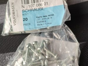 20X VOLKSWAGEN AUDI Headlight Hexagon Head Bolt Screw N10708601 Genuine