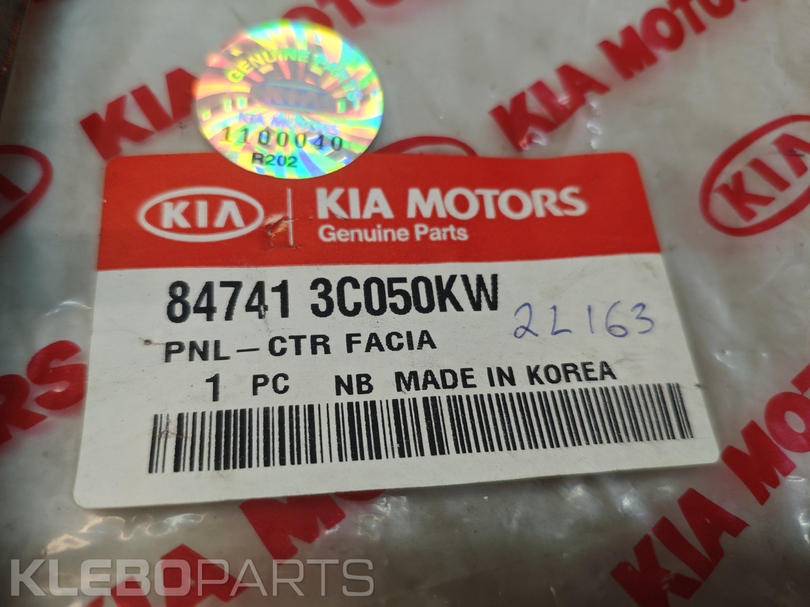 Kia Optima Magentis 2000–2005 centrinė prietaisų panelė 847413C050KW 9 Kia Optima Magentis 2000–2005 centrinė prietaisų panelė 847413C050KW - Image 9