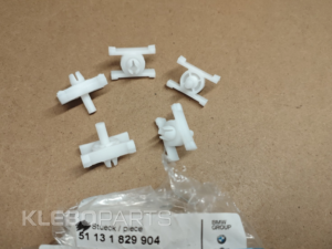5X GENUINE BMW 1502 2002 E12 E21 E30 Door Moulding Trim Clip Clamp 51131829904