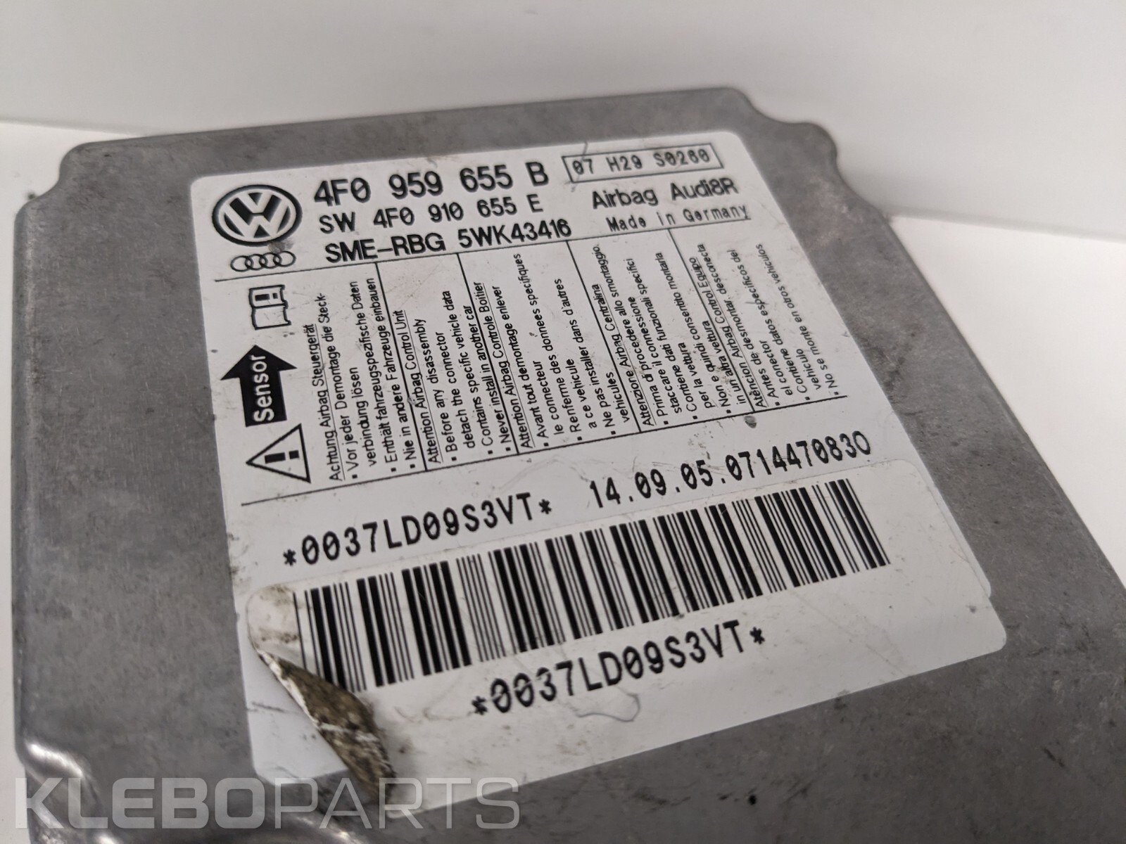 Audi A6 S6 RS6 C6 valdymo blokas 4F0959655B / 4F0910655E 4 Audi A6 S6 RS6 C6 valdymo blokas 4F0959655B / 4F0910655E - Image 4