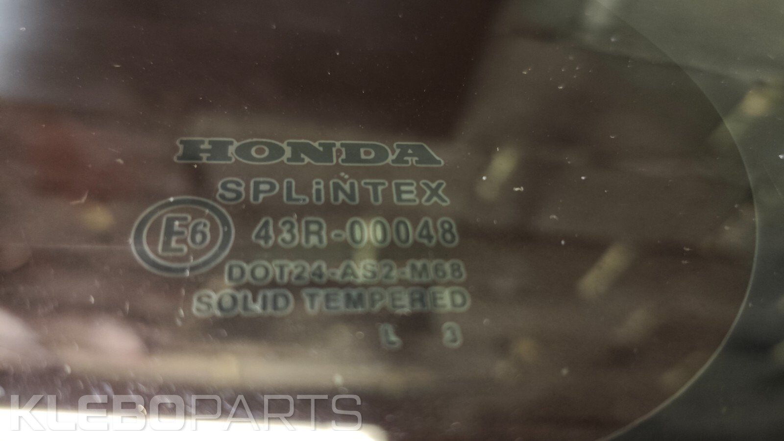 Honda Civic VII 2002–2005 EP2 EP3 galinis kairys tamsintas šoninis stiklas OEM 5 Honda Civic VII 2002–2005 EP2 EP3 galinis kairys tamsintas šoninis stiklas OEM - Image 5