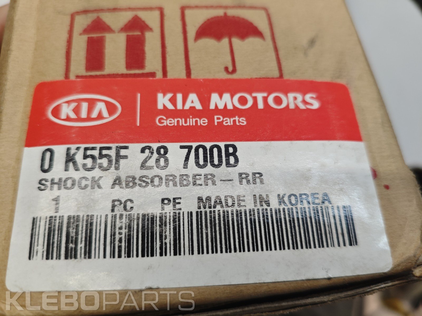 Kia Carnival 1999–2005 galinis amortizatorius 0K55F28700B 9 Kia Carnival 1999–2005 galinis amortizatorius 0K55F28700B - Image 9