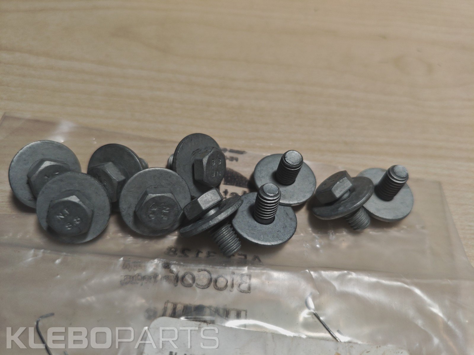 10X VW AUDI SKODA SEAT Hexagon Head Bolt M6X12 N10009110 Genuine 2 10X VW AUDI SKODA SEAT Hexagon Head Bolt M6X12 N10009110 Genuine - Image 2