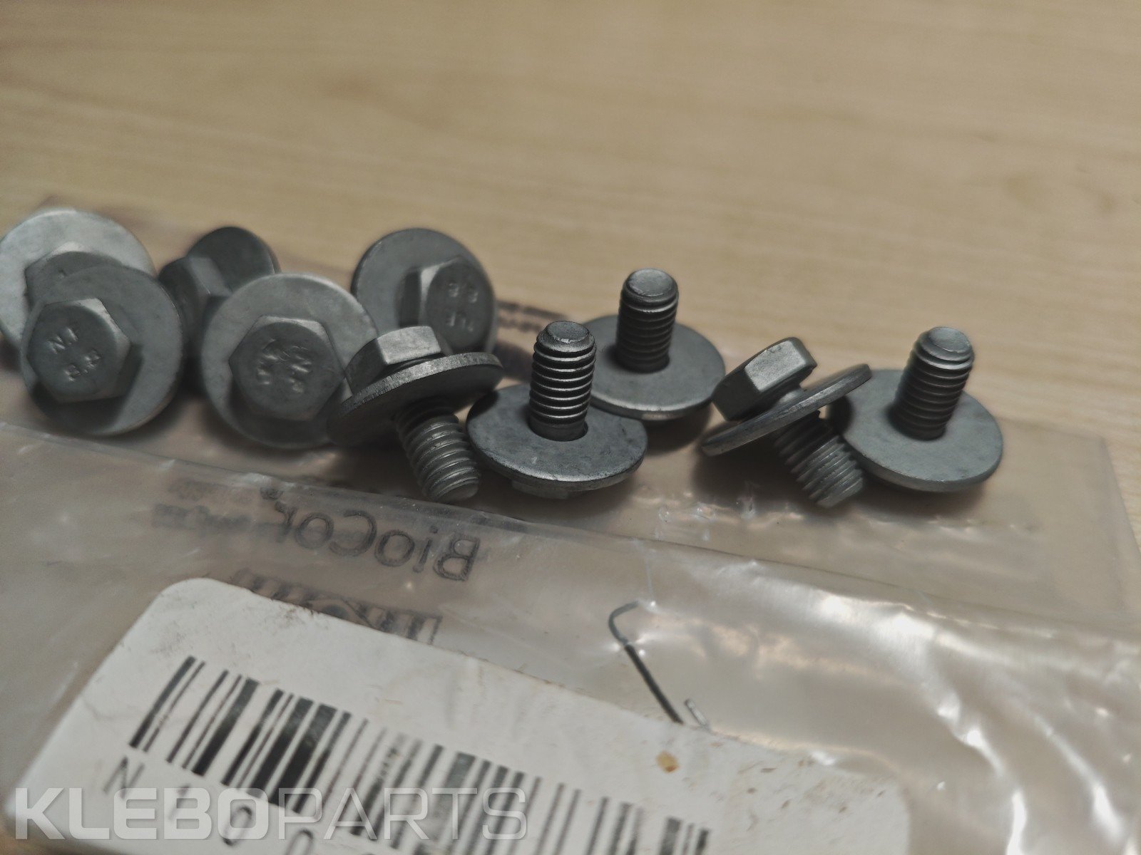 10X VW AUDI SKODA SEAT Hexagon Head Bolt M6X12 N10009110 Genuine 3 10X VW AUDI SKODA SEAT Hexagon Head Bolt M6X12 N10009110 Genuine - Image 3