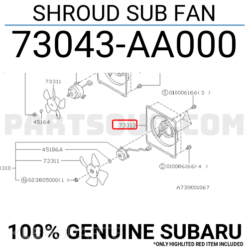 Subaru Legacy 1989–1995 A/C ventiliatoriaus gaubtas 73043AA000 10 Subaru Legacy 1989–1995 A/C ventiliatoriaus gaubtas 73043AA000 - Image 10